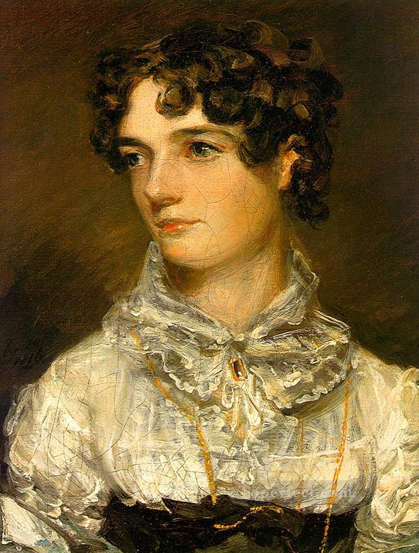 Maria Bicknell Romantic woman John Constable Oil Paintings